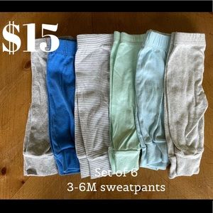 Baby boy sweatpants - Set of 6